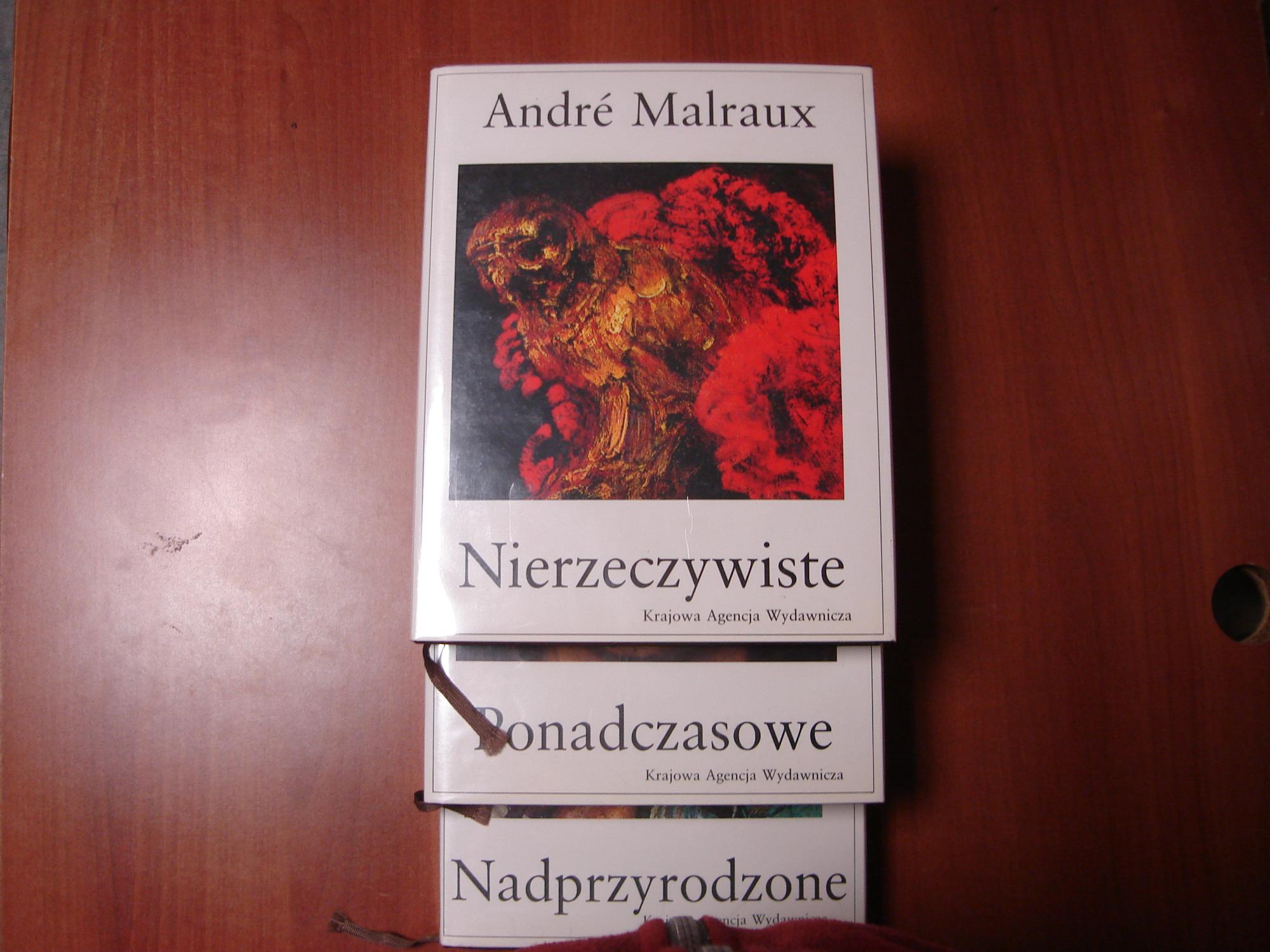 Przemiana bogow. Vol.1 Nadprzyrodzone. Vol.2 Nierzeczywiste. Vol. 3 Nierzeczywiste - Andre Malraux