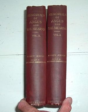 Memorials of Angus and Mearns an Account Antiquarian &Traditionary 2 Vols