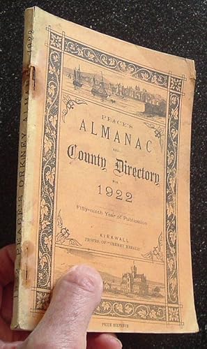 Peace's Orkney Almanac and County Directory for 1922