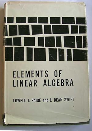 Elements of Linear Algebra