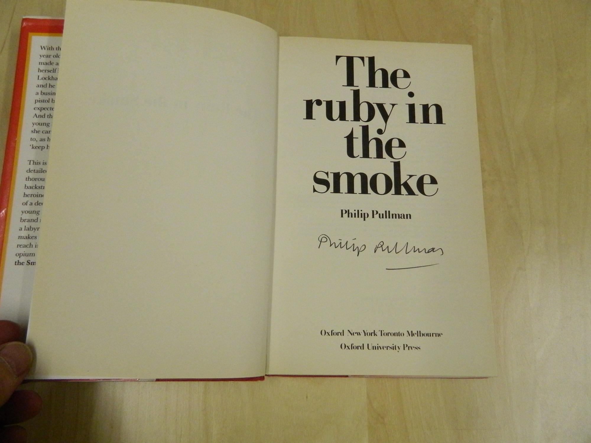 The Ruby in the Smoke by Philip Pullman The Ruby in the Smoke by Philip Pullman