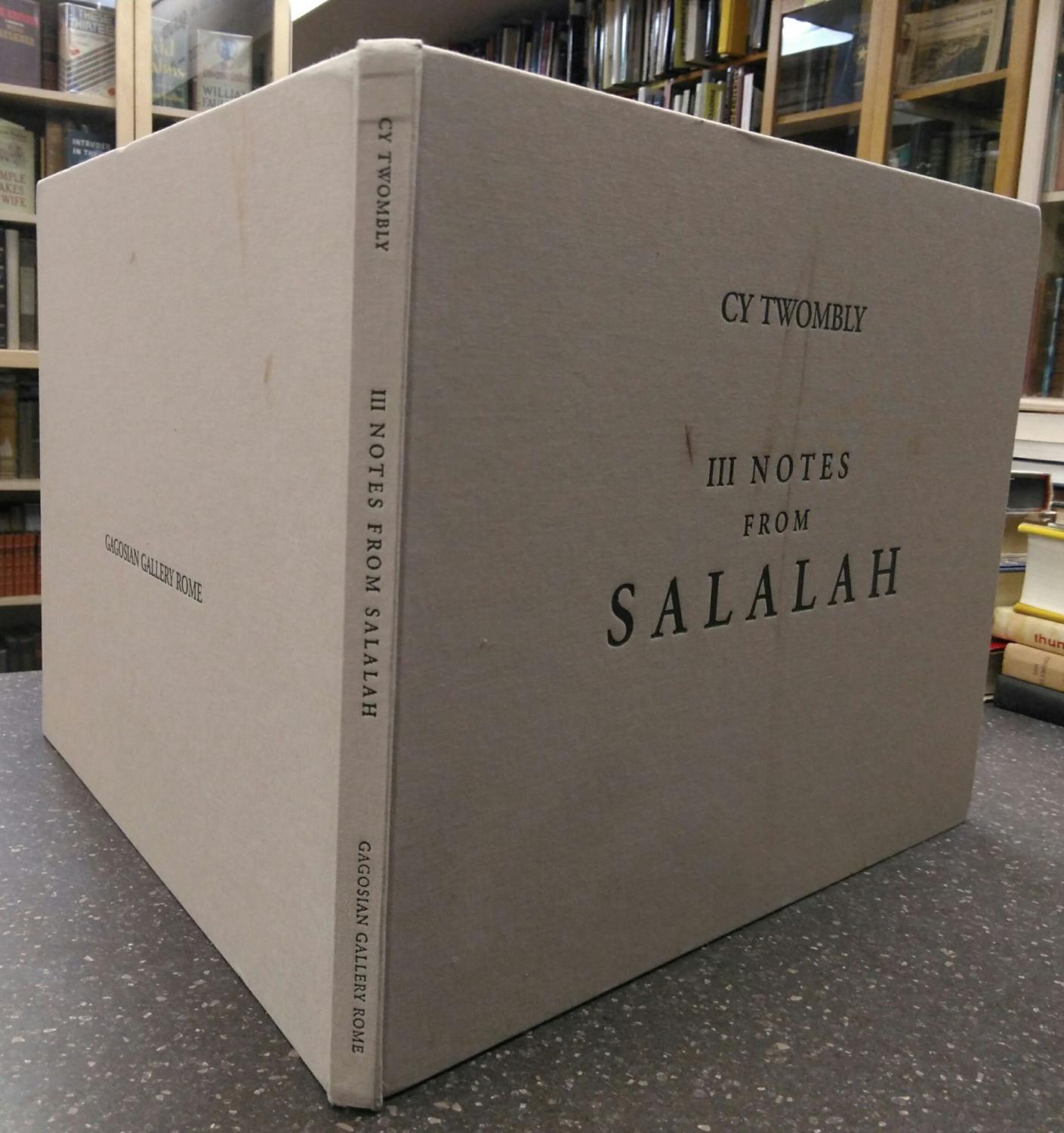 Iii Notes From Salalah - 