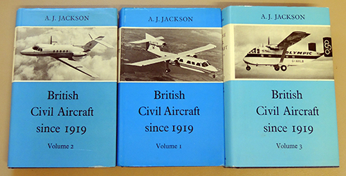 British Civil Aircraft Since 1919. 3 Volume Set. Second Edition. - Jackson, AJ