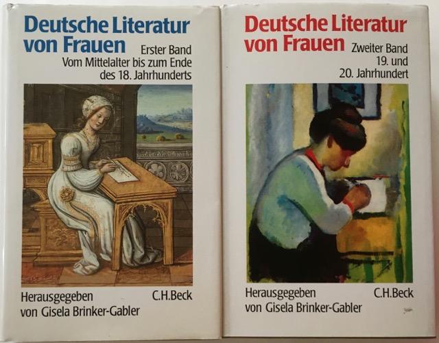 Deutsche Literatur von Frauen.