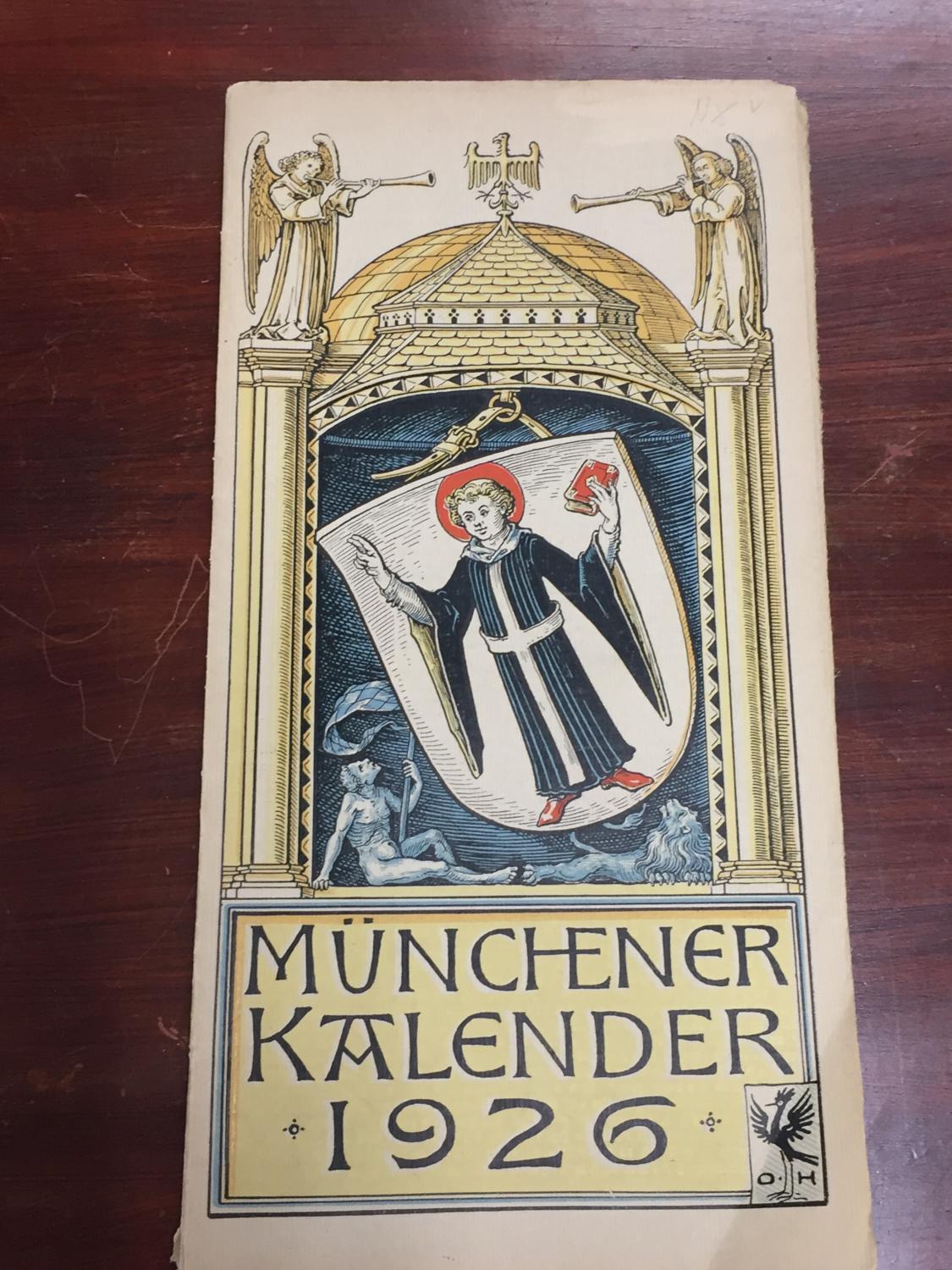 muenchener kalender von hupp - ZVAB