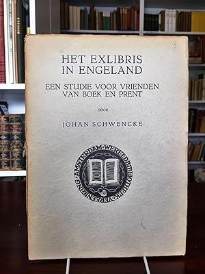 Het exlibris in Engeland. Een studie voor vrienden van boek en prent.