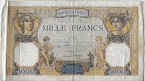 Billet de Mille Francs