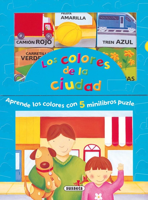 Los colores de la ciudad (Coloca y lee) - Susaeta, Equipo