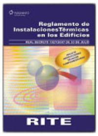 Reglamento instalaciones trmicas edificios.(RITE) RD 1027/2007 DE 20 DE JULIO - Vv.Aa.