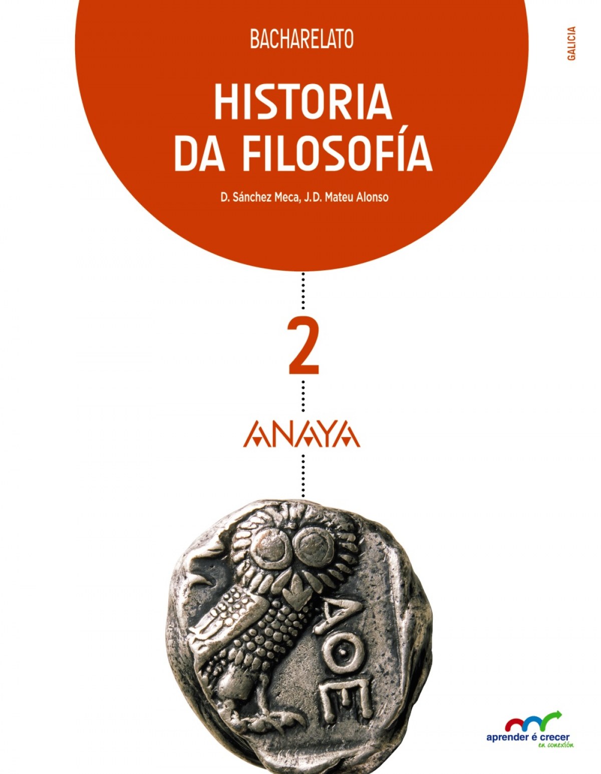 g).(16).historia filosofia 2ºbach.(aprender crecer)*galego - Aa.Vv.