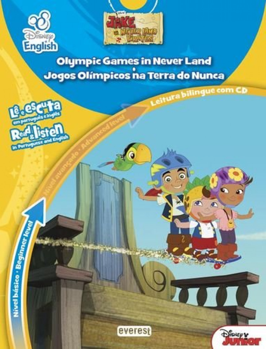 Disney english: jogos olimpicos na terra do nunca/jake and the never land pirates: olympic games - Vv.Aa.