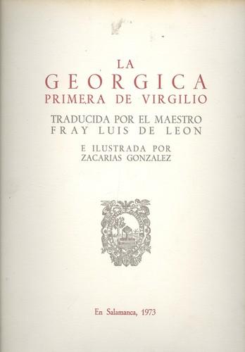 La georgica primera de virgilio - Fray Luis De Leon