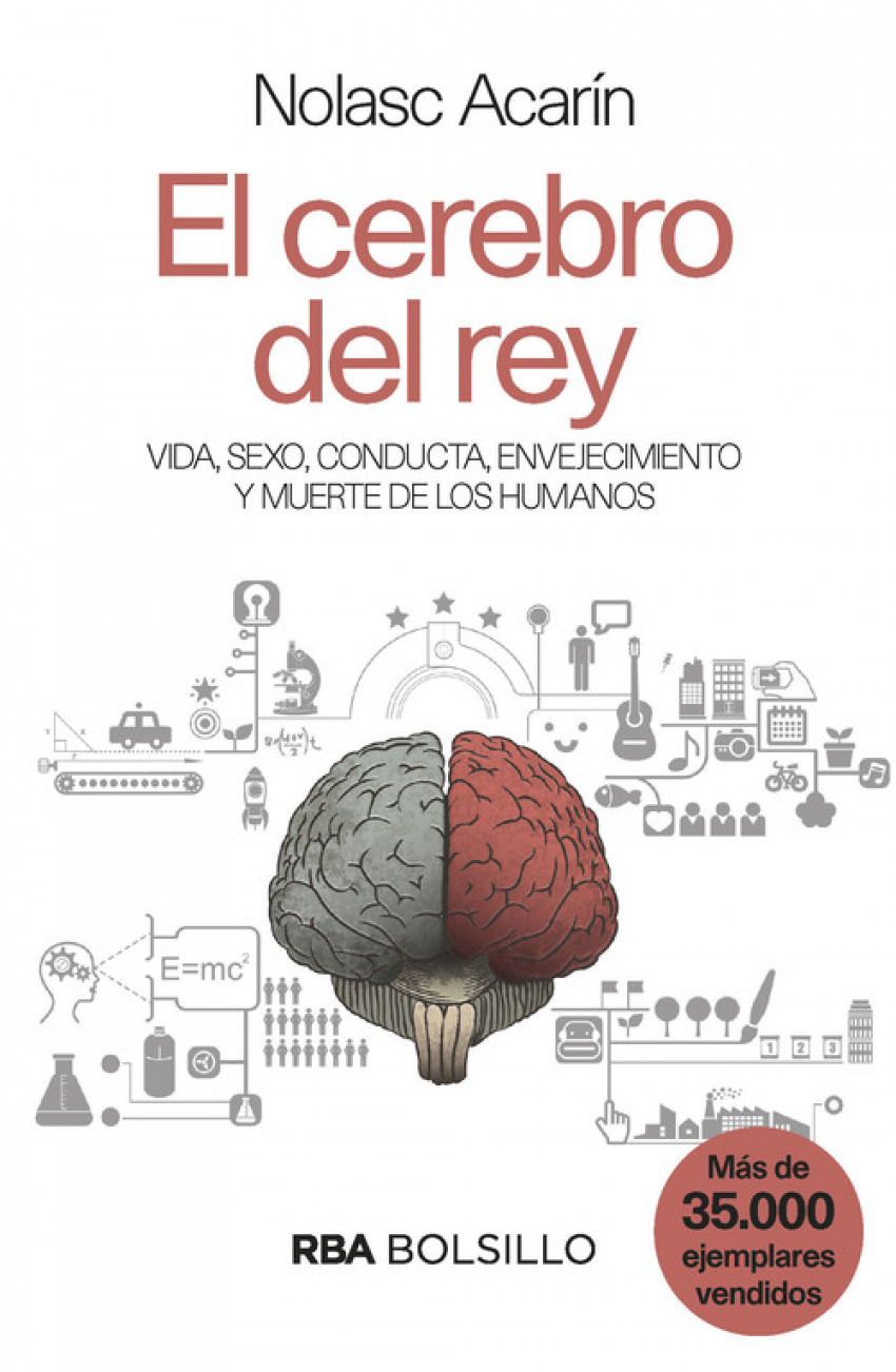 EL CEREBRO DEL REY Vida, sexo, conducta, envejecimiento y muerte de los humanos - Acarin, Nolasc