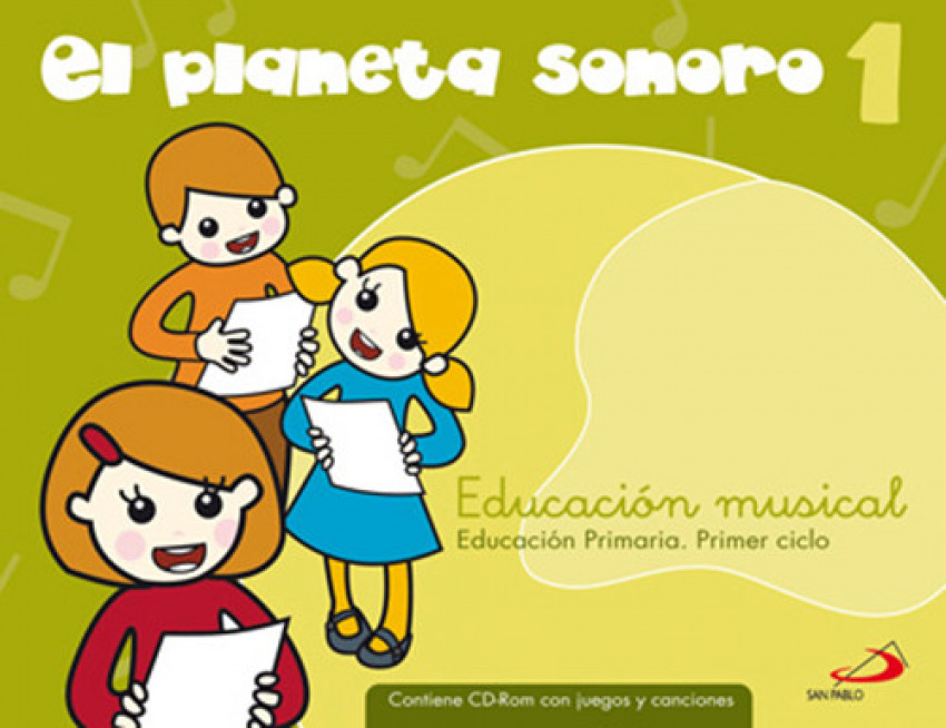 07).planeta sonoro 1o.prim.(libro+cd)/musica - García Santos, Gonzalo / Rovira Sanroque, Raquel