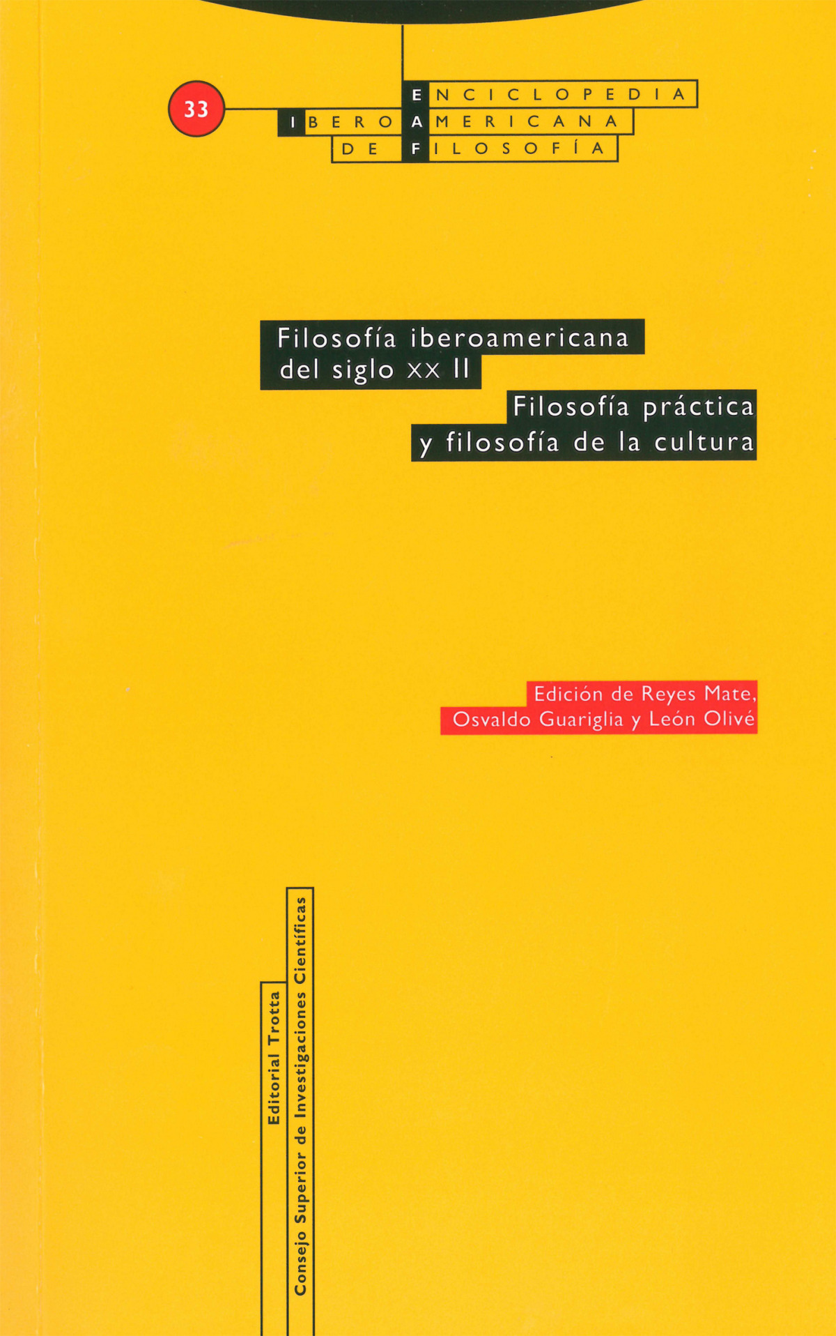 Filosofía iberoamericana del siglo xx. vol. ii. filosofía pr