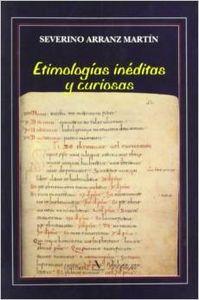 Etimologias ineditas - Arranz, Severino