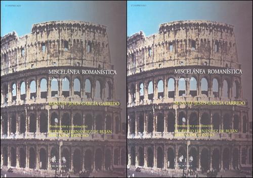 MiscelÁnea romanÍstica 2 volÚmenes - García Garrido, Manuel