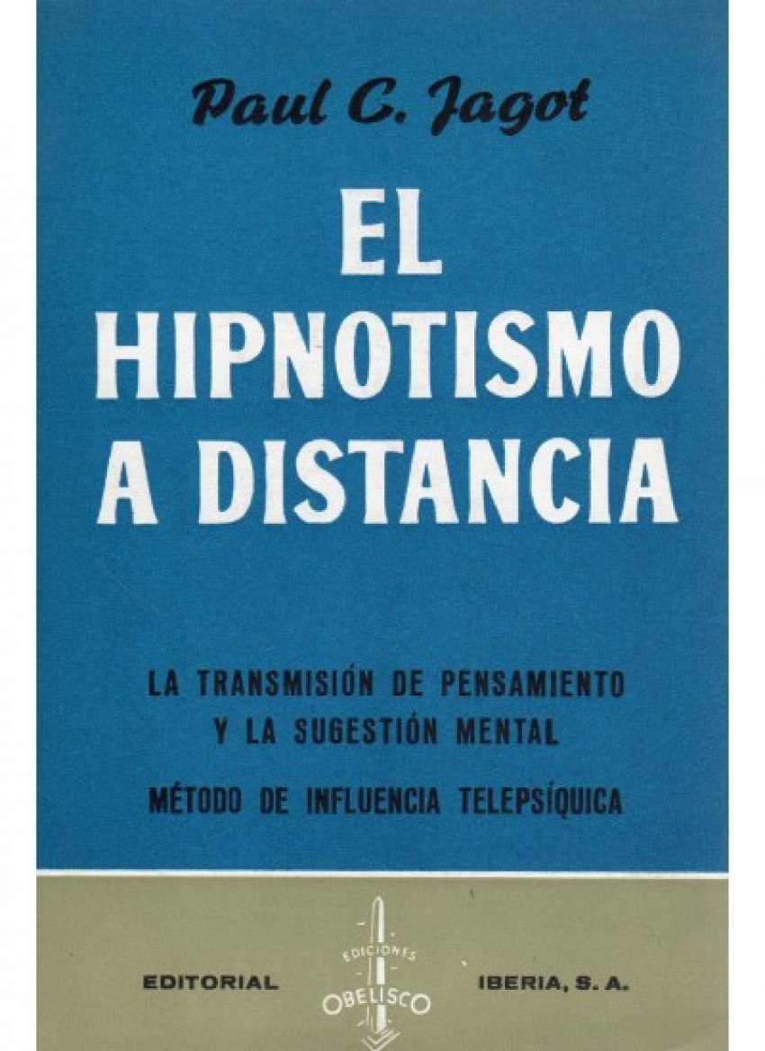 424. el hipnotismo a distancia. tela - Jagot