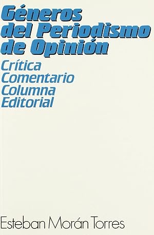 Generos del periodismo de opinion