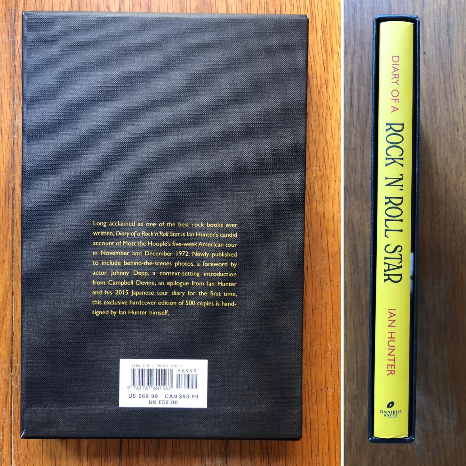 Diary Of A Rock N Roll Star By Ian Hunter Omnibus - 