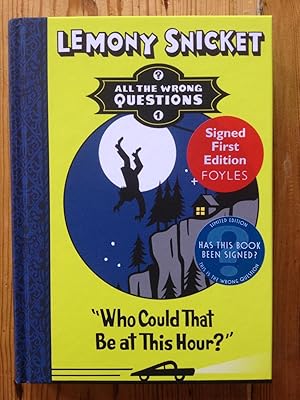 Lemony snicket first edition books