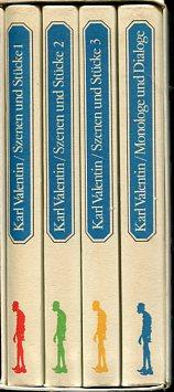 Gesammelte Werke - 4 Bände., Band 1: Couplets, Szenen und Stücke 1; Band 2: Szenen und Stücke 2; Band 3: Szenen und Stücke 3; Band 4: Monologe und Dialoge.