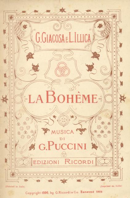 la boheme opera libretto la boheme opera libretto
