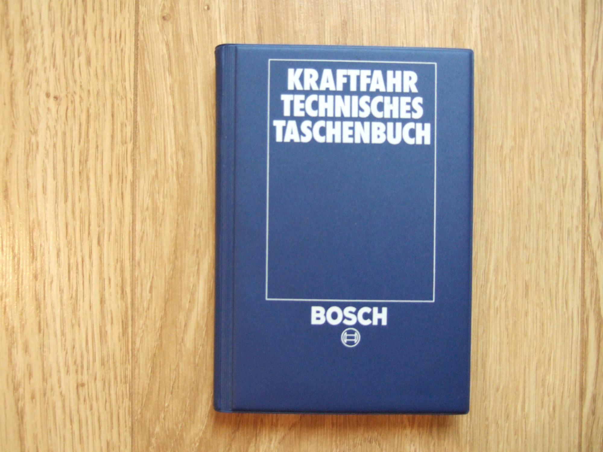 Kraftfahrtechnisches Taschenbuch.