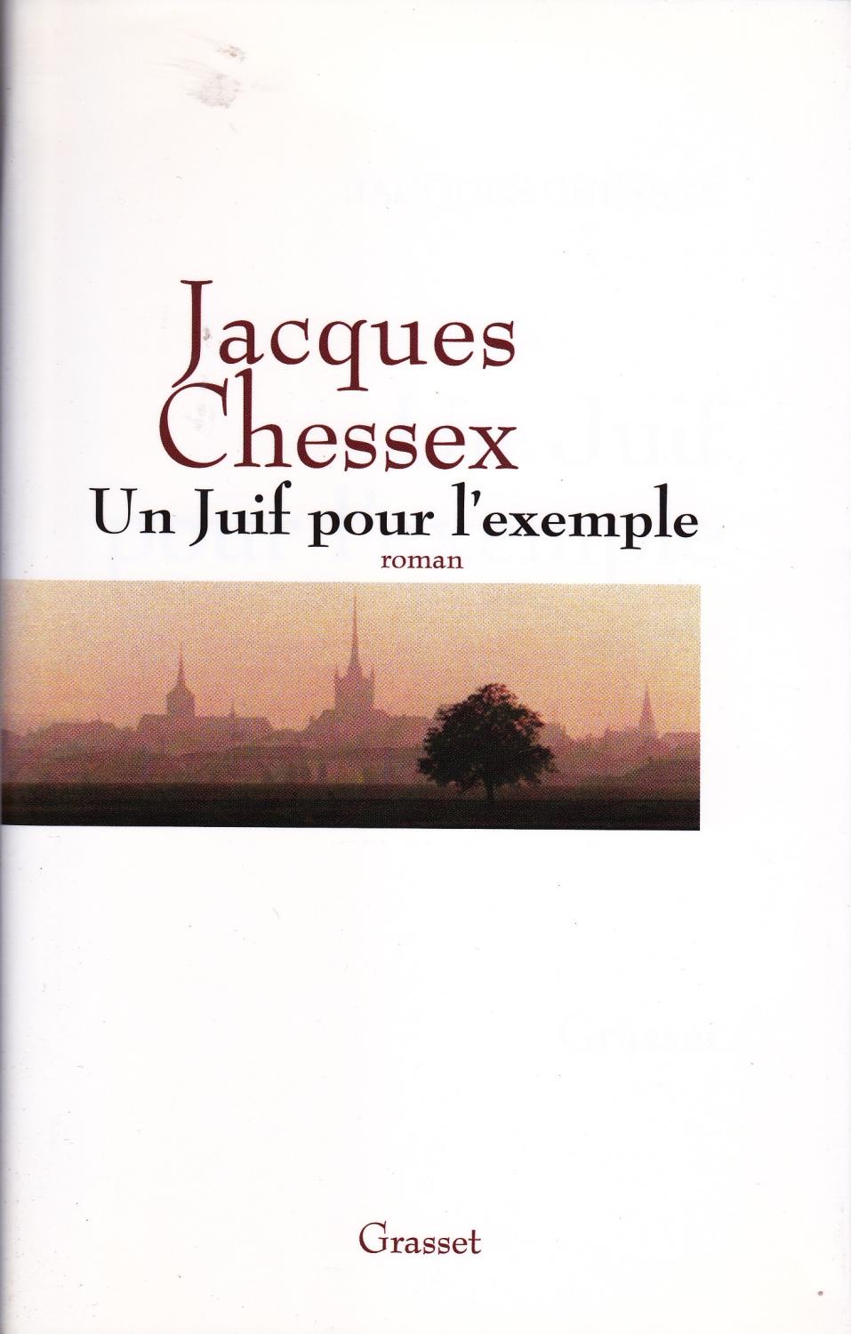 Un Juif pour l'exemple - Jacques Chessex