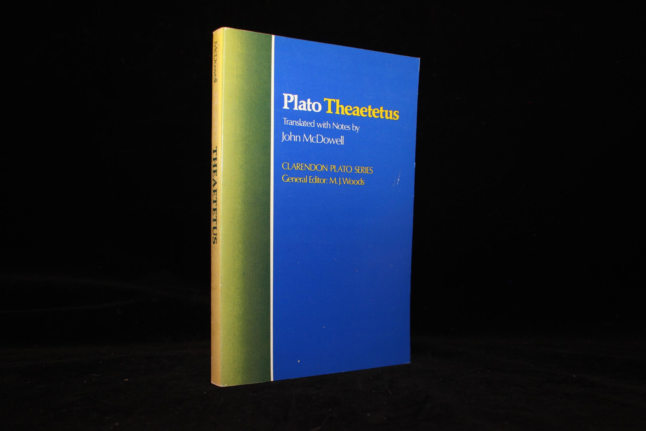 Theaetetus (Clarendon Plato Series)