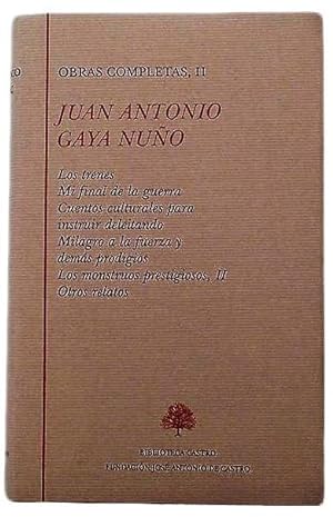 Obras completas de Juan Antonio Gaya Nuño Vol II