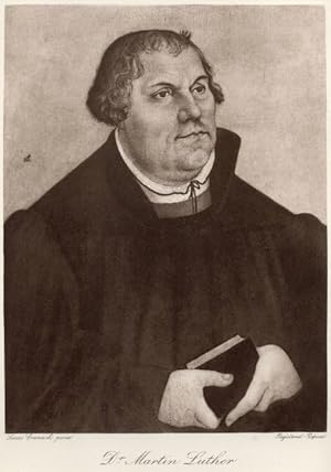 Dr. Martin Luther. Porträt.