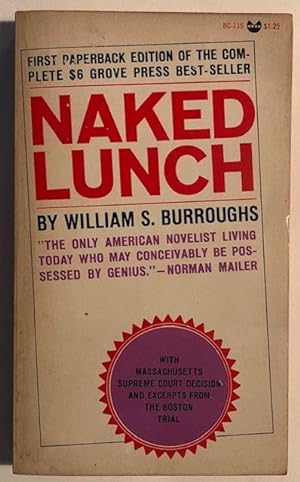 Naked Lunch by William BURROUGHS - Signed First Edition 