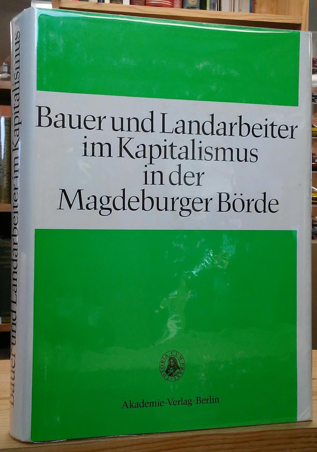 Bauer und Landarbeiter im Kapitalismus in der Magdeburger Börde: Zur Geschichte des dörflichen Alltags vom Ausgang des 18. Jahrhunderts bis zum Beginn des 20. Jahrhunderts