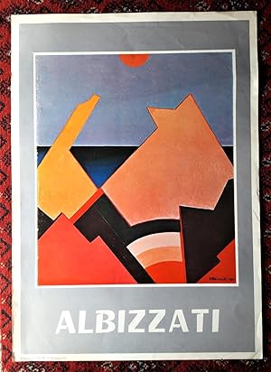 Manifesto PIERO ALBIZZATI. Edizioni ARTES - Bomporto