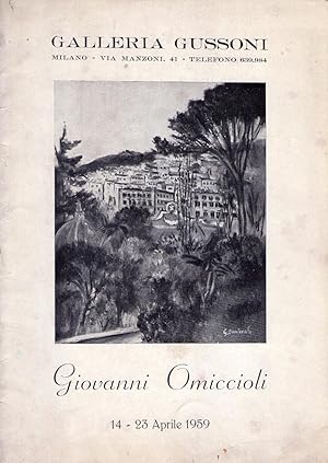 Giovanni Omiccioli. Galleria Gussoni Milano 1959.