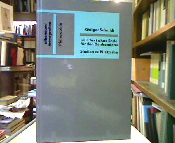 Ein Text ohne Ende für den Denkenden. Studien zu Nietzsche