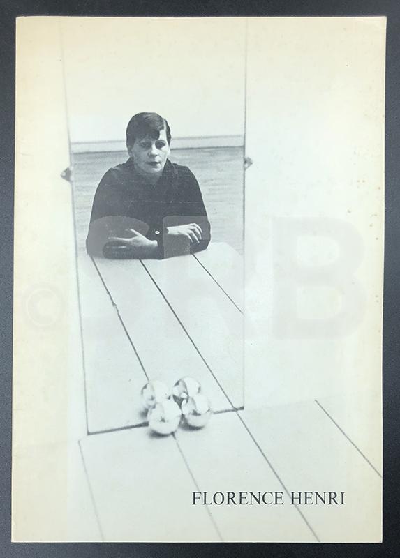 Florence Henri. Photographies 1927 - 1938. - PAGE (S.), MOLDERINGS (H.), THIECK (C.).