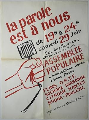 La parole est à nous.