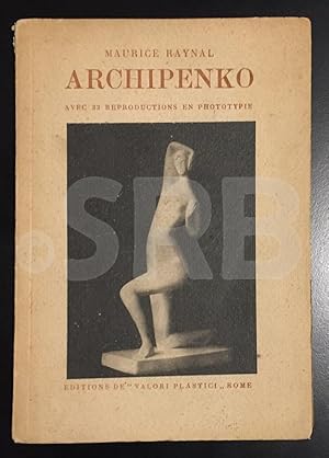 Archipenko. Avec 32 reproductions en phototypie.