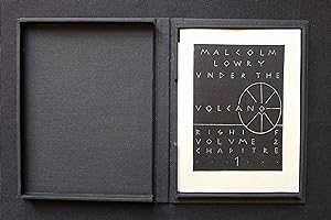 Malcolm Lowry Under the Volcano, volume 2, chapitre 1.