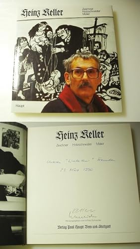 Heinz Keller - Zeichner Holzschneider Maler (signiert!)