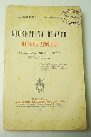 Giuseppina Bianco Maestra Apostolo (1930)