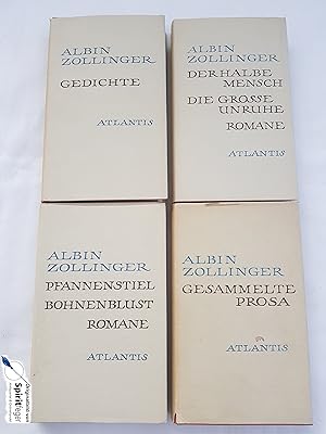 4 Bücher von Albin Zollinger