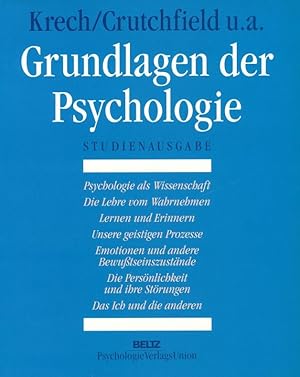 Grundlagen der Psychologie.