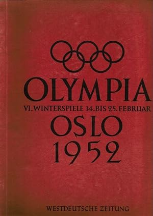 Olympia Oslo 1952. VI. Winterspiele 14. bis 25. Februar. (Sammelbilderalbum)