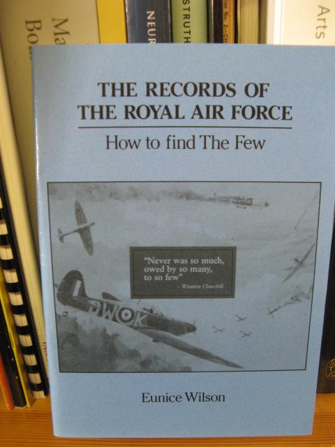 The Records of the Royal Air Force: How to Find the Few