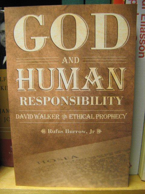 God and Human Responsibility: David Walker and Ethical Prophecy (Voices of the African Diaspora) - Burrow, Jr., Rufus