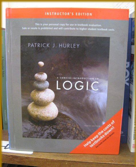 A Concise Introduction to Logic - Hurley, Patrick J.