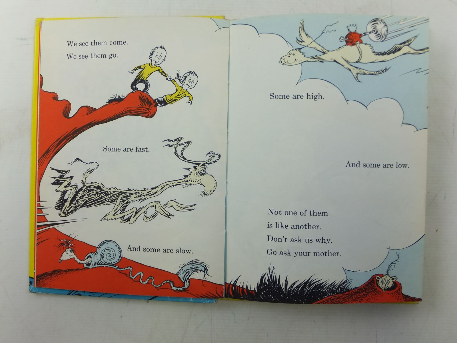One Fish, Two Fish, Red Fish, Blue Fish by Dr. Seuss One Fish, Two Fish, Red Fish, Blue Fish by Dr. Seuss